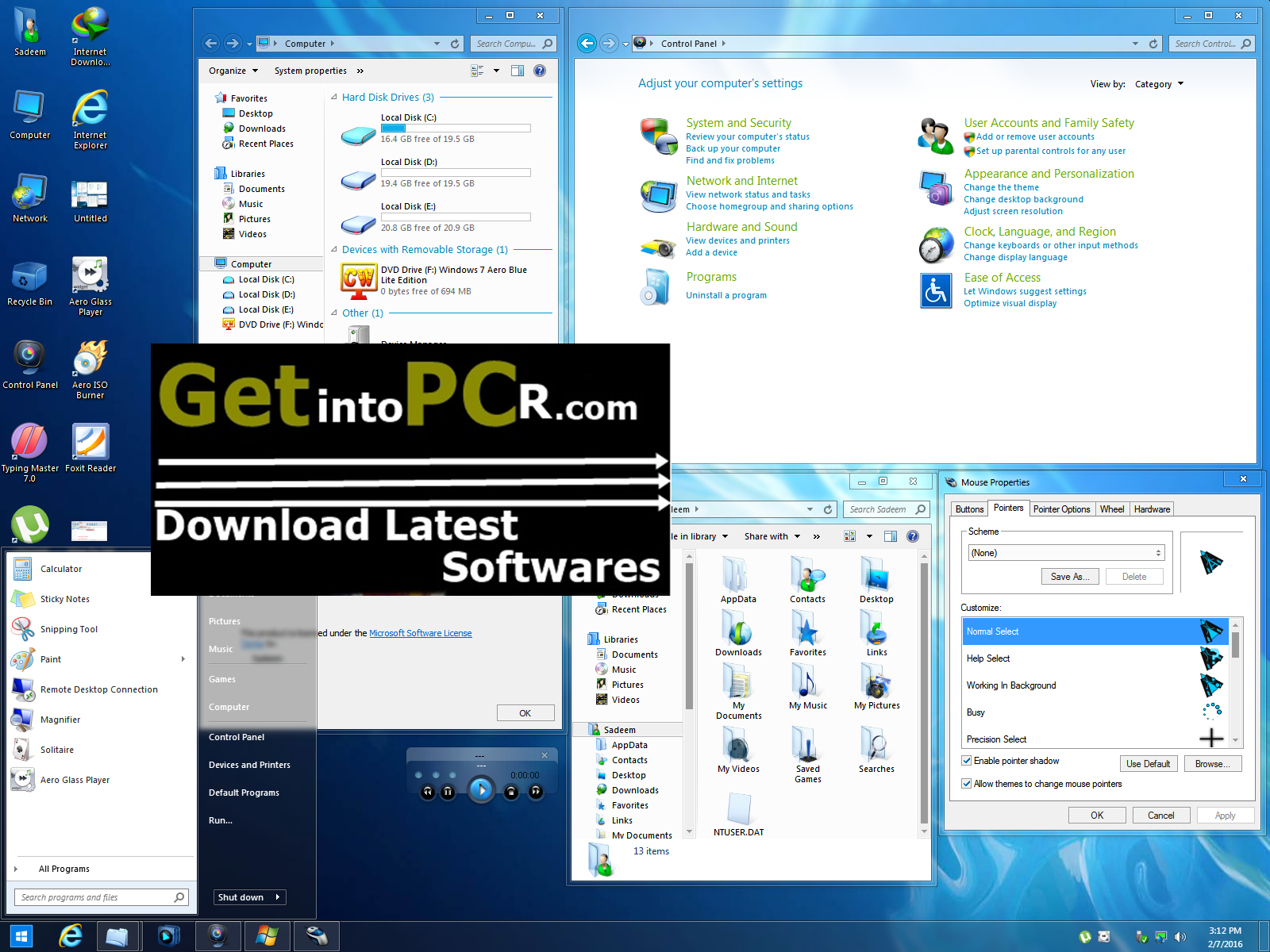 Windows 7 PE (Live) - Win7PE - ISO : Free Download, Borrow, and