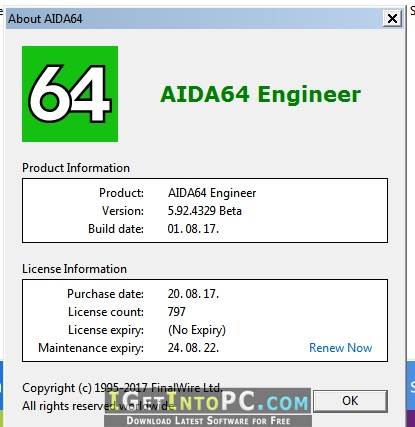 AIDA64 Engineer Extreme 5.98.4800 Free Download 2