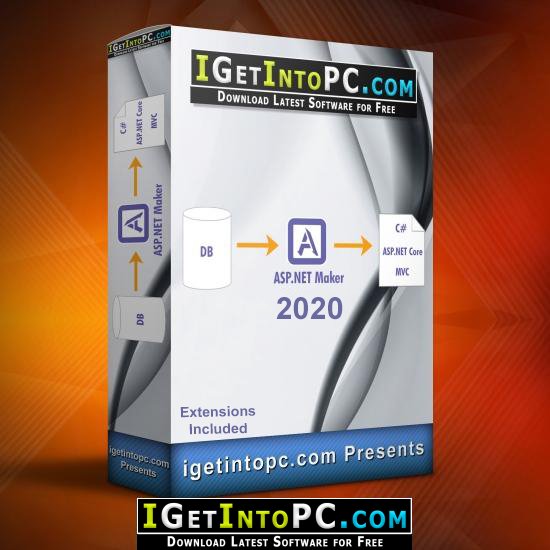 ASP.NET Maker 2020 Free Download with Extensions 1
