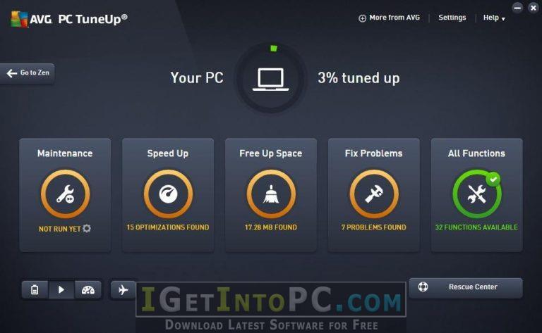 AVG PC TuneUp 16.76.3.18604 Direct Link Download