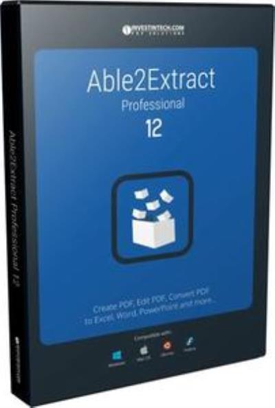 Able2Extract Professional 12.0.2.0 Portable Free Download