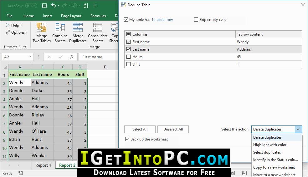 AbleBits Ultimate Suite for Excel 2020 Business Free Download 1 1