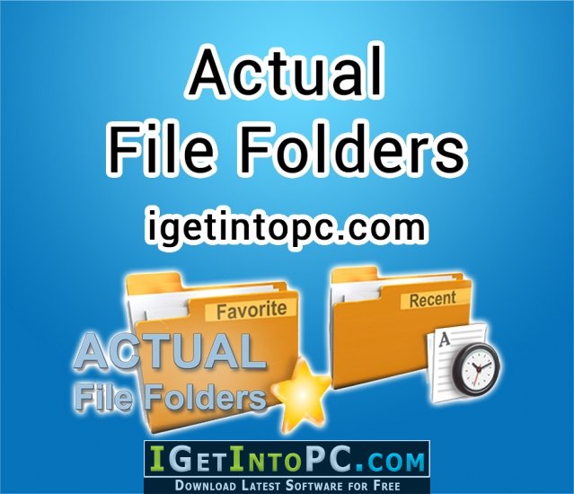 Actual File Folders 1.13 Free Download