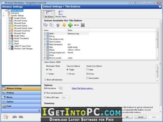Actual Title Buttons 8.13 Free Download 2