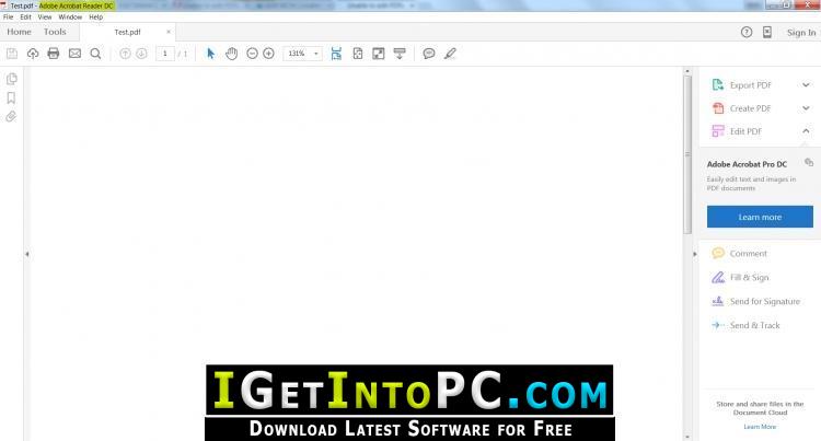 Adobe Acrobat Pro DC 2019.012.20034 Free Download 3