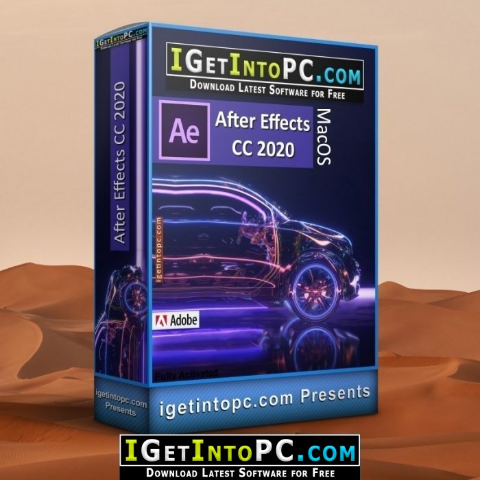 Adobe After Effects 2020 17.1 Free Download macOS 1