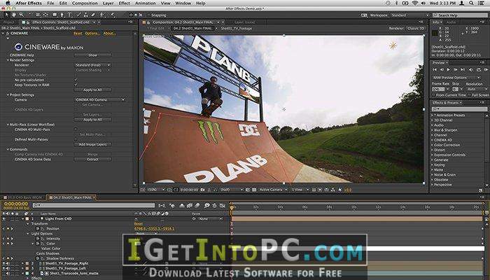 Adobe After Effects CC 2018 15.1.1.12 x64 Free Download 3