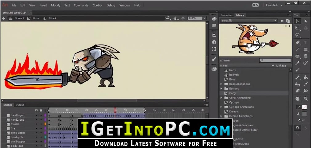 Adobe Animate CC 2020 Free Download [Updated 2023]- Get Into PC