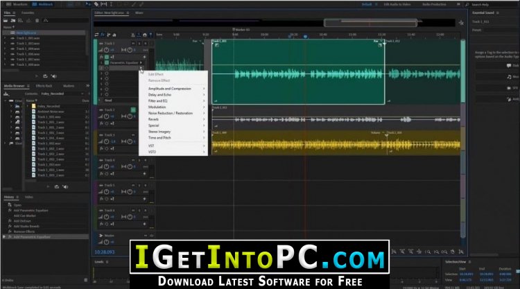 Adobe Audition 2020 13.0.10 Free Download macOS 3
