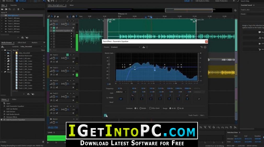 Adobe Audition 2020 13.0.2 Free Download macOS 2