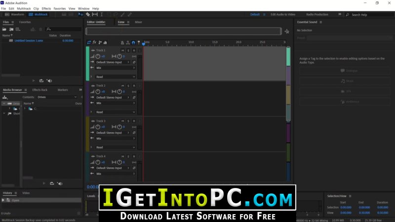 Adobe Audition 2022 Free Download 3