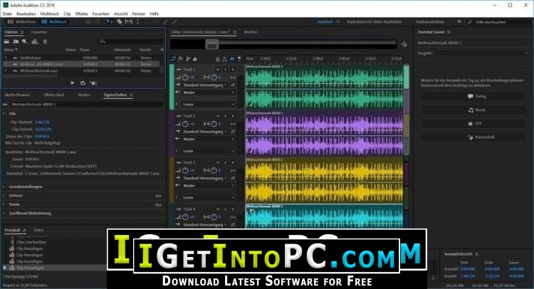 Adobe Audition CC 2019 12.1.4 Free Download 3
