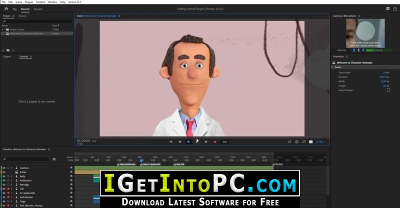 Adobe Character Animator 2022 Free Download 3