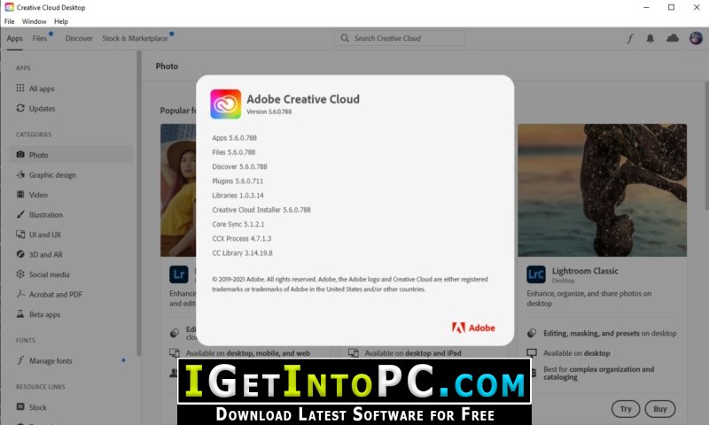 Adobe Creative Cloud Desktop 5 Free Download 3
