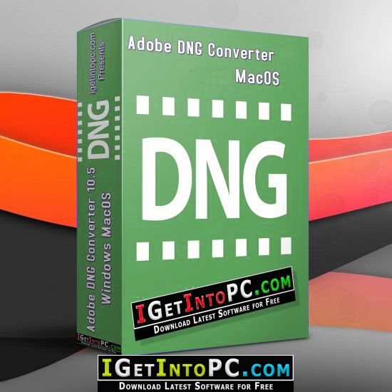 Adobe DNG Converter 11 macOS Free Download 1