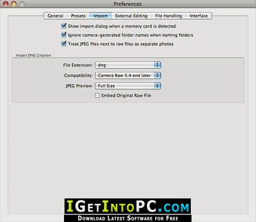 Adobe DNG Converter 14 Free Download 2