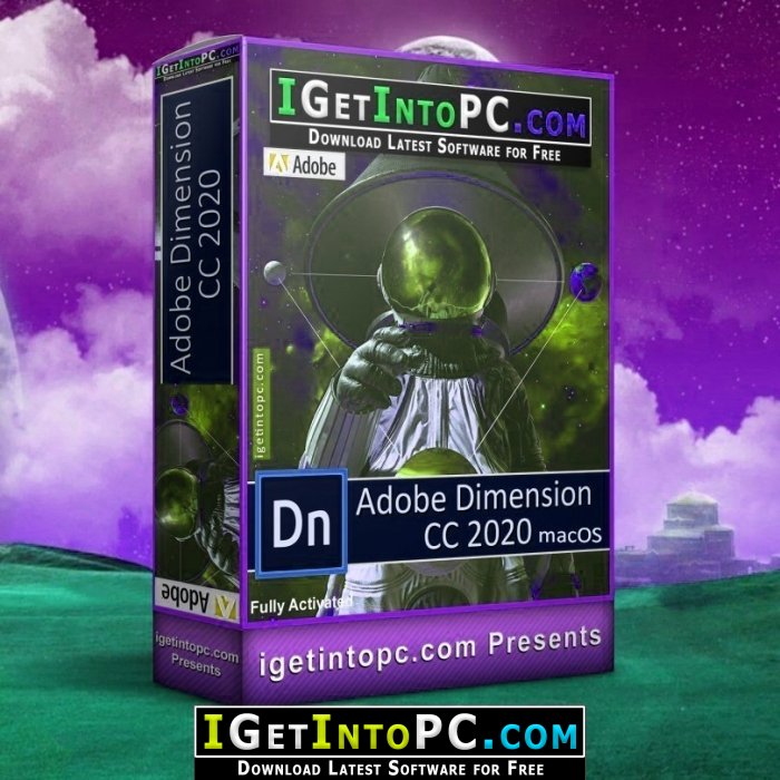 Adobe Dimension 2020 3.4.1 Free Download macOS 1