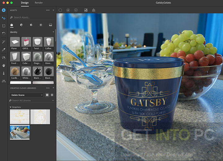 Adobe Dimension CC 2018 Offline Installer Download