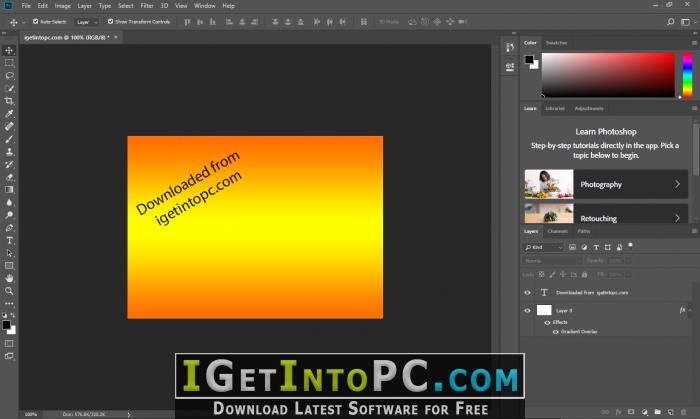 Adobe Photoshop CC 2018 19.1.6.5940 Free Download 2 1