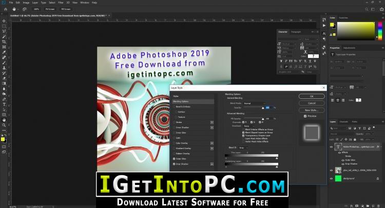 Adobe Photoshop CC 2019 20.0.5 Free Download 3