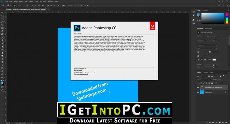 Adobe Photoshop CC 2019 Free Download 1