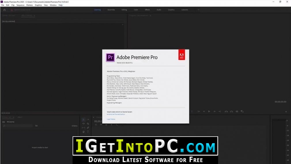 Adobe Premiere Pro 2020 14.0.4.18 Free Download 2