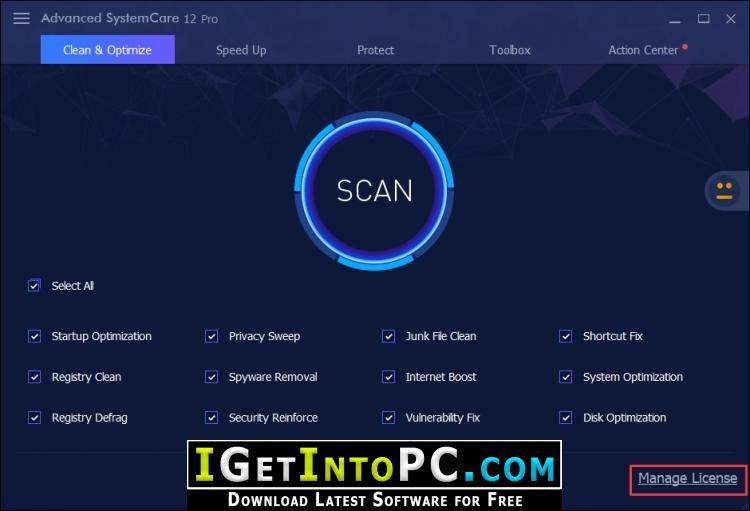 Advanced SystemCare Pro 12 Free Download 1