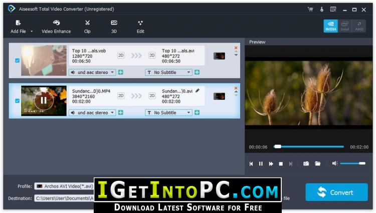 Aiseesoft Total Video Converter 9 Free Download 4