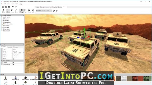 Ambiera CopperCube Studio Edition 6.0 Free Download 3