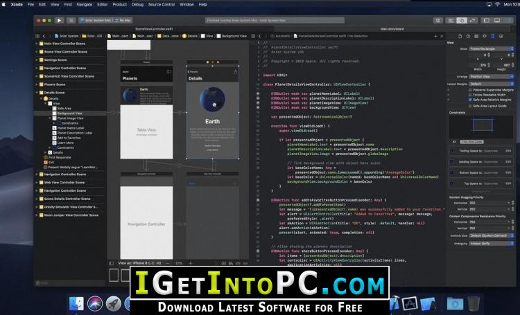 Apple Xcode 10.1 Free Download macOS 3