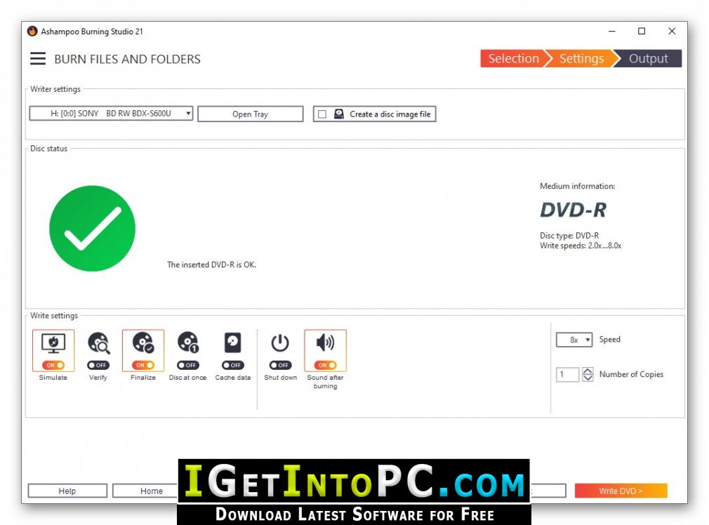 Ashampoo Burning Studio 21 Free Download 1 1