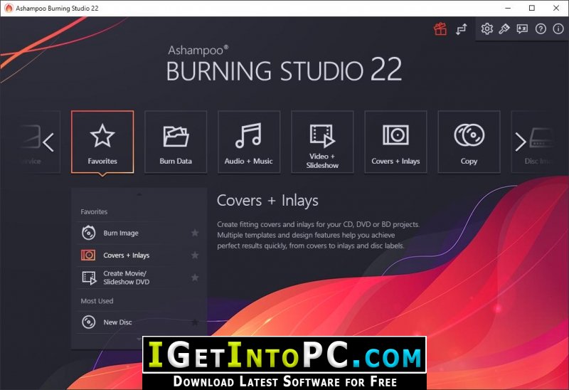 Ashampoo Burning Studio 22 Free Download 3