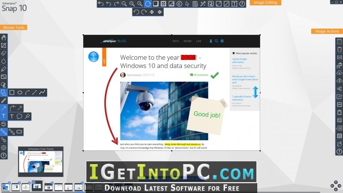 Ashampoo Snap 10.0.7 Portable Free Download 1
