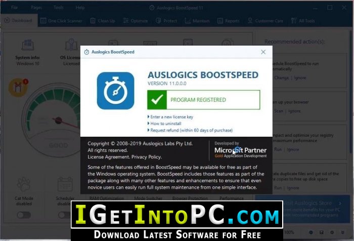 Auslogics BoostSpeed 11 Free Download 4