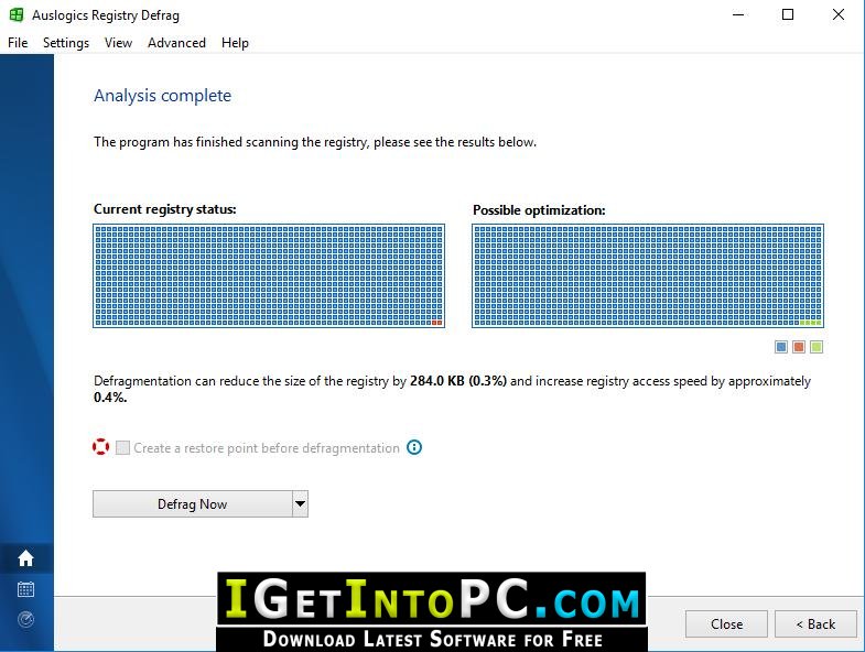 Auslogics Registry Defrag 12 Free Download 3