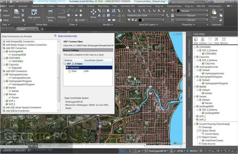 AutoCAD Map 3D 2019 Latest Version Download
