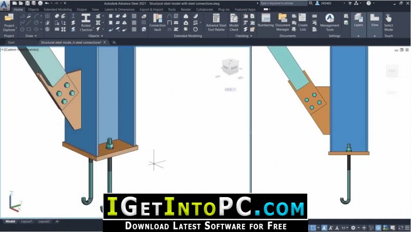 Autodesk Advance Steel 2021 Free Download 3