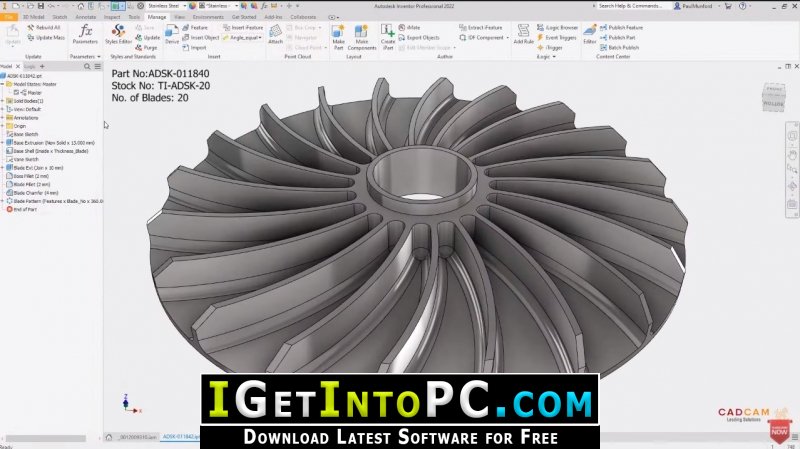 Autodesk Inventor Professional 2022 Free Download 3