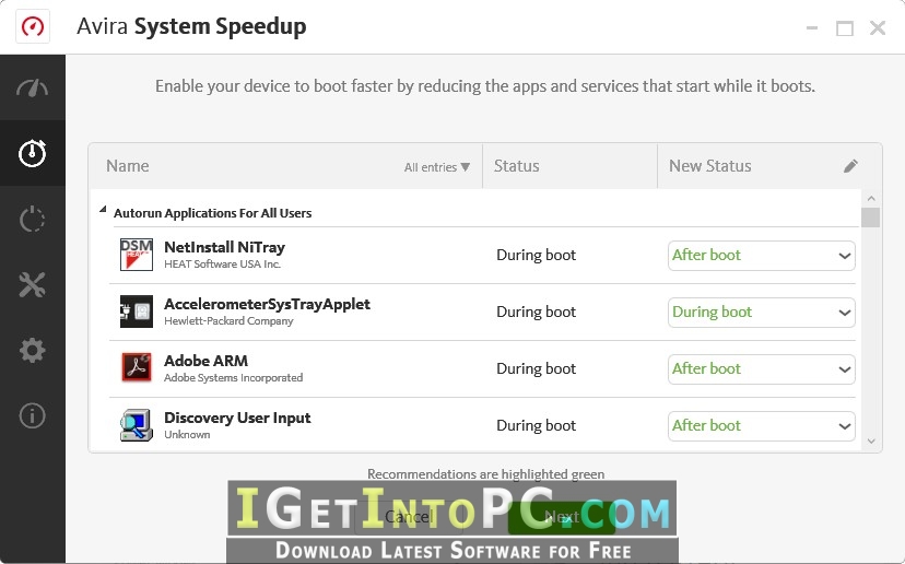 Avira System Speedup Pro 4.11.1.7632 Free Download 2