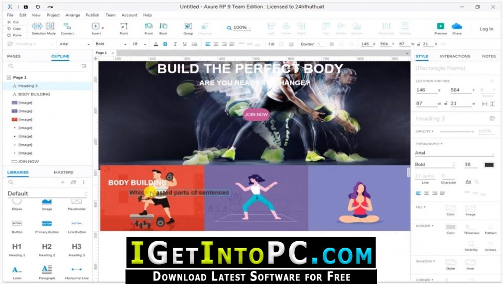 Axure RP Pro Team Enterprise 9 Free Download 1 1
