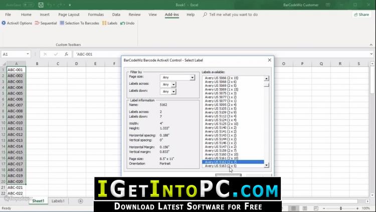 BarCodeWiz ActiveX Control 6 Free Download 2