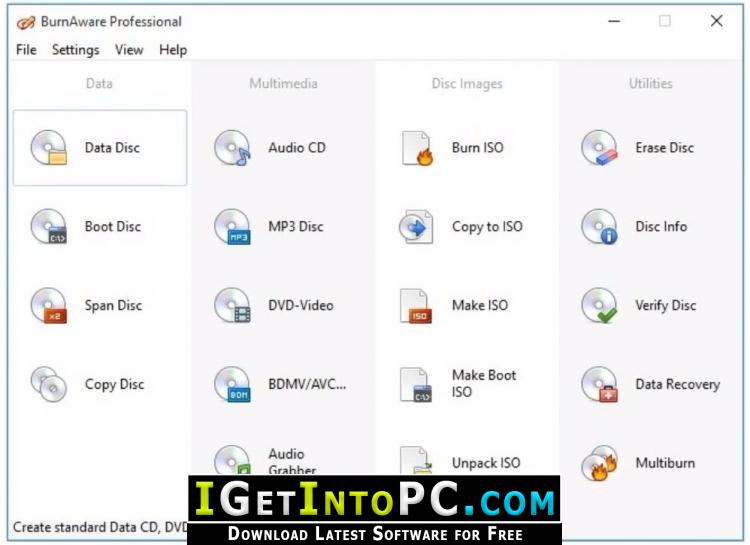 BurnAware Professional 12.3 Free Download 4