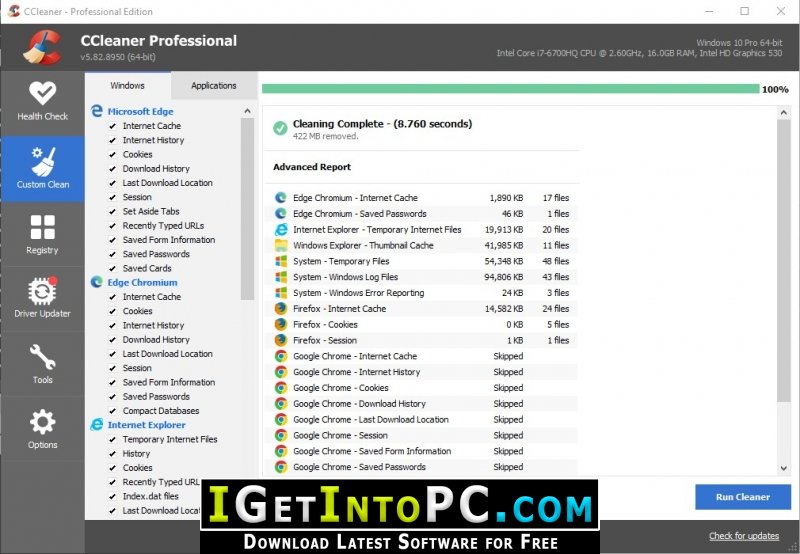 CCleaner Professional 5 Free Download 2 1