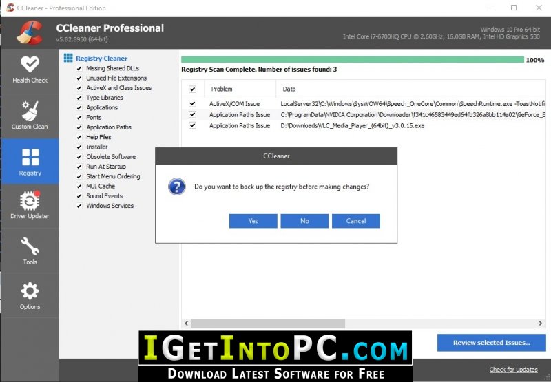 CCleaner Professional 5 Free Download 3 1
