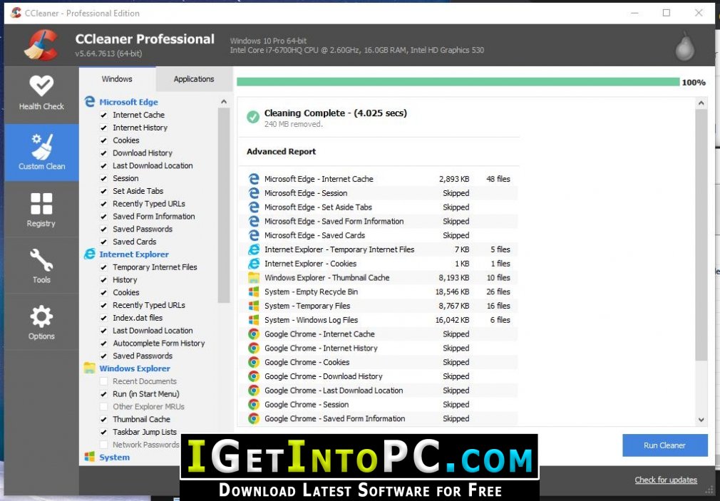 CCleaner Professional 5.64.7613 Free Download 2