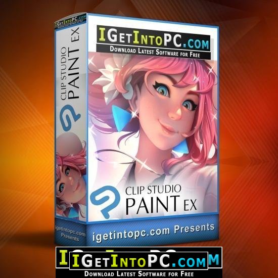 Clip Studio Paint EX 1.9.11 Free Download with Premium Materials 1
