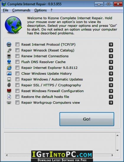 Complete Internet Repair 5.1.0 Build 3955 Free Download 3