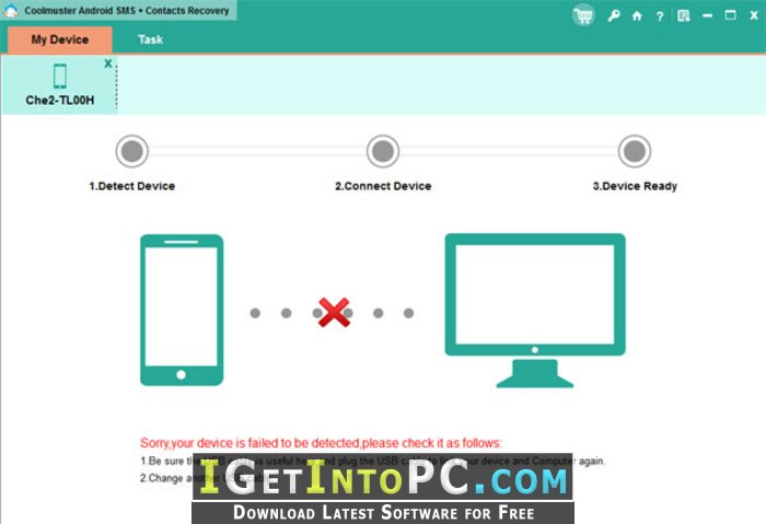 Coolmuster Android SMSContacts Recovery Free Download 4