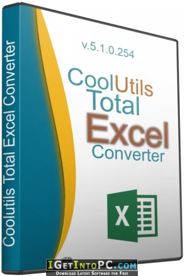 Coolutils Total Excel Converter 5.1.0.262 Free Download 1