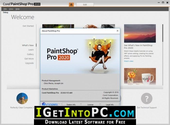 Corel PaintShop Pro 2020 22.2.0.8 Free Download 3